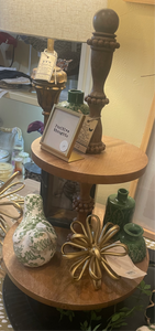 Wooden Tiered Stand - Peiroo