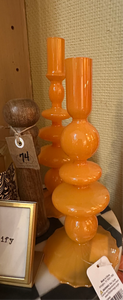 Glass Candlesticks- Barnes