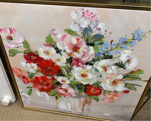 Floral Canvas - Barnes
