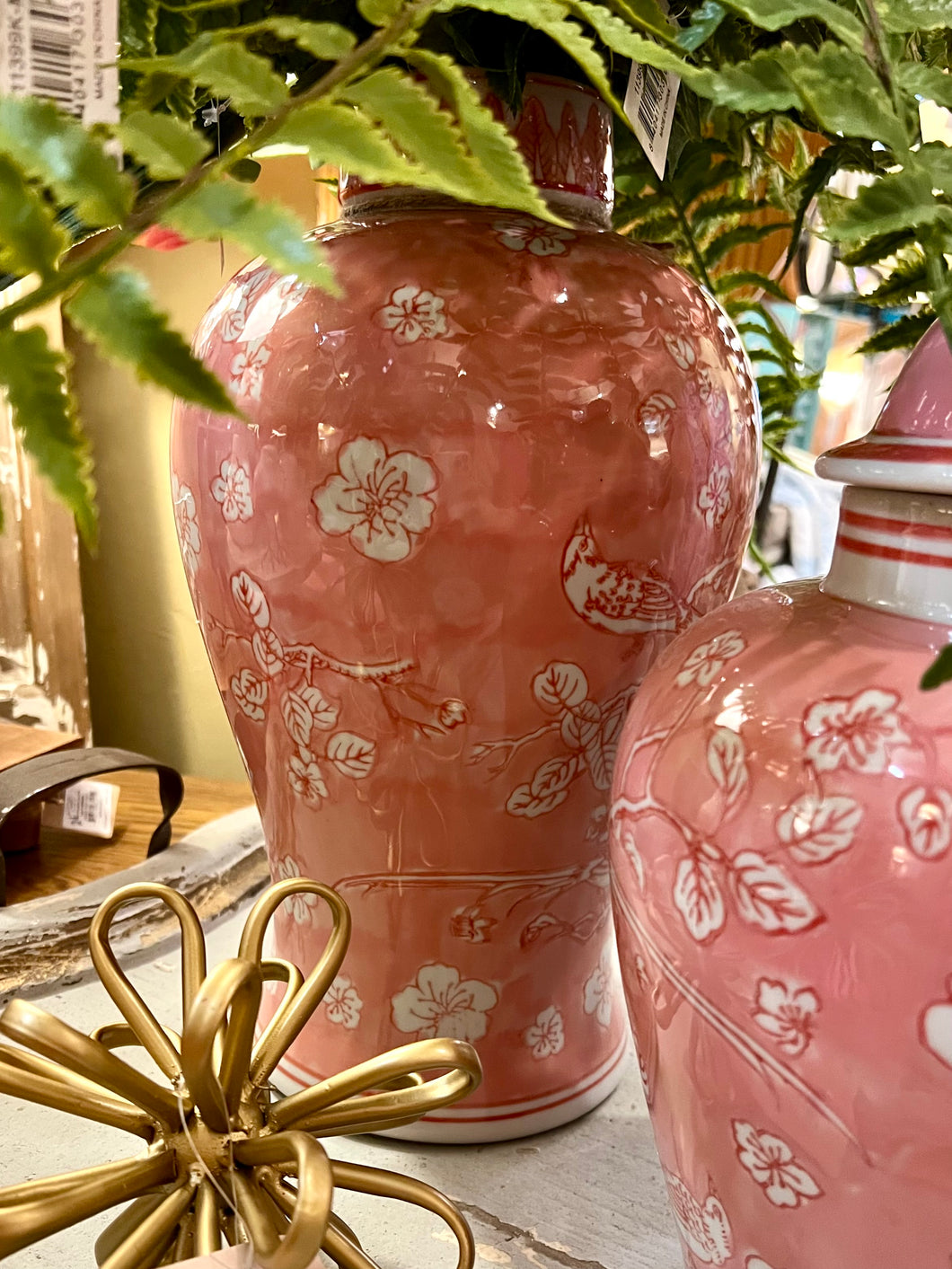 Pink Vase - Rice