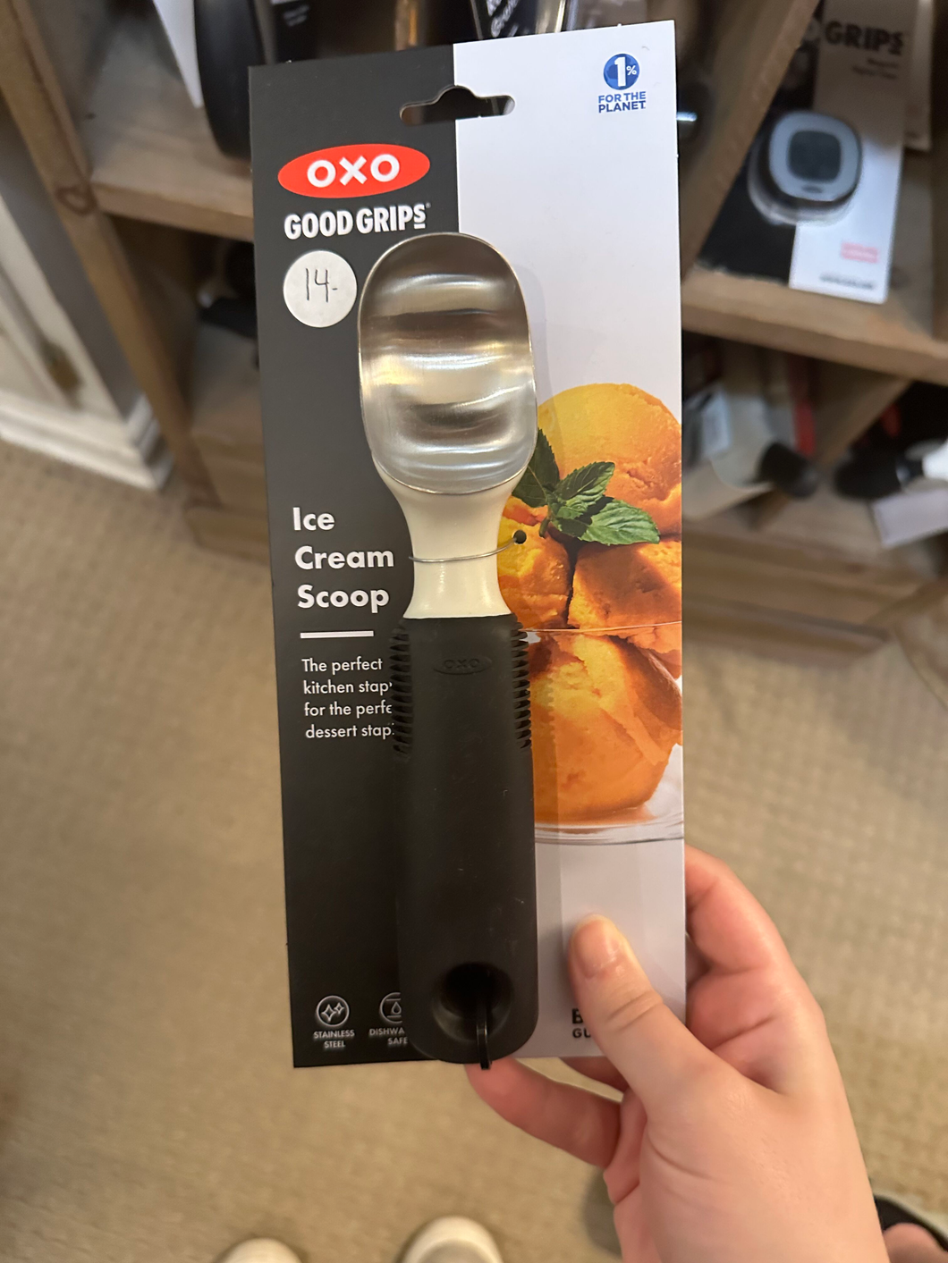 ice cream scoop- Barnes