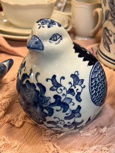 Blue & White Birds - Giles