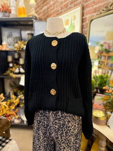 Load image into Gallery viewer, Black Knit Sweater
