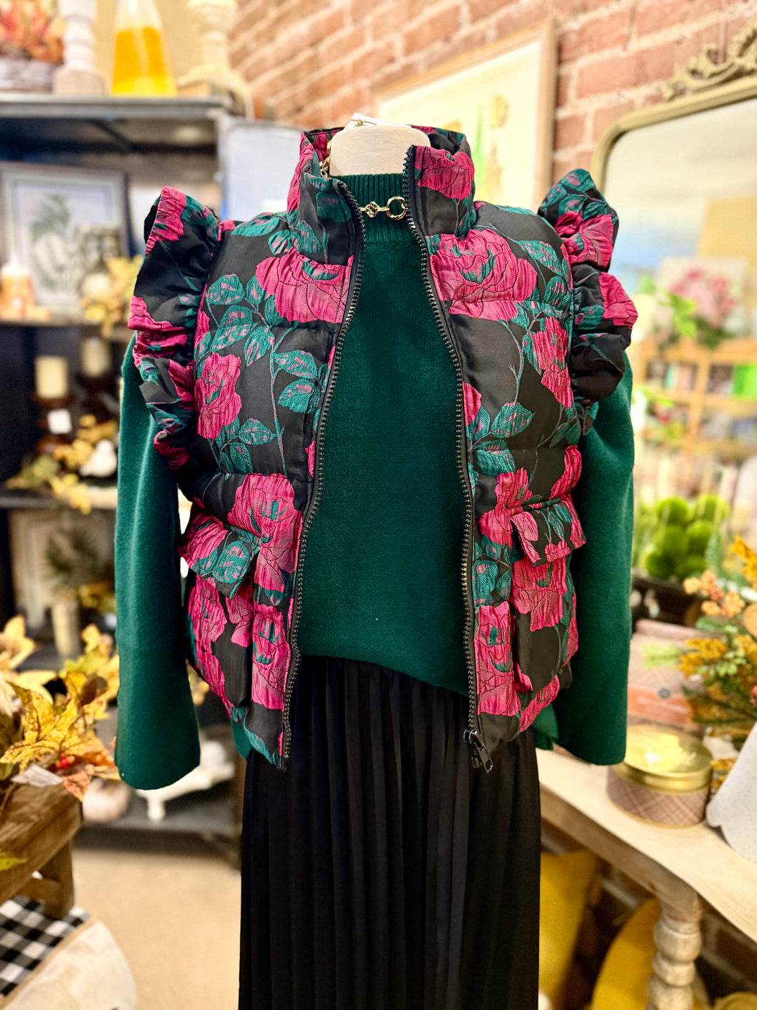 Floral Vest